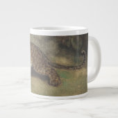 Leopard en Serpent Grote Koffiekop (Voorkant rechts)