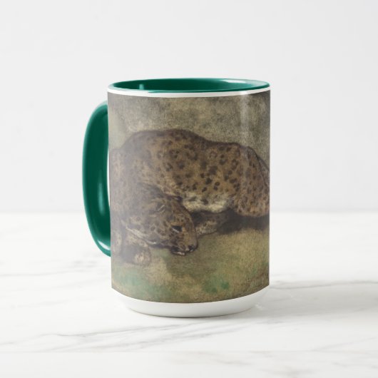 Leopard en Serpent Mok (Voorkant links)