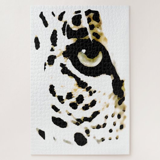 Leopard Eye - Animals Art Legpuzzel (Verticaal)