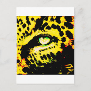 Leopard Eye Briefkaart