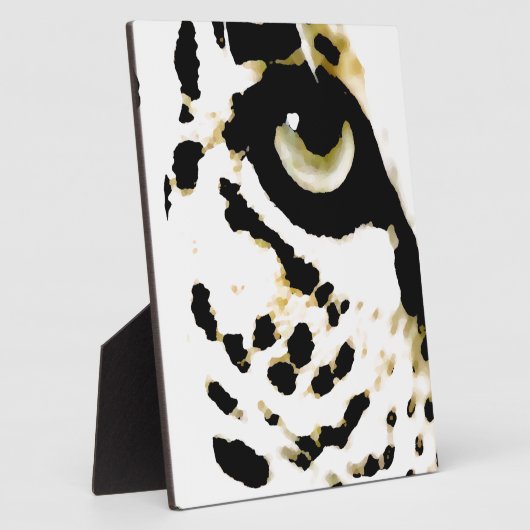 Leopard Eye Fotoplaat (Zijkant)