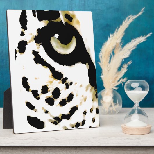 Leopard Eye Fotoplaat (Zijkant)