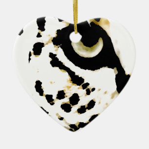Leopard Eye Keramisch Ornament