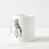 Leopard Eye Koffiemok (Voorkant links)