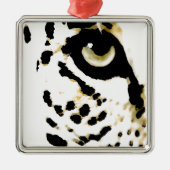Leopard Eye Metalen Ornament (Voorkant)