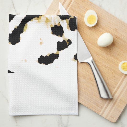 Leopard Eye Theedoek (Quarter Fold)