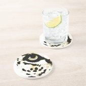 Leopard Eye Zandsteen Onderzetter (Zijkant)