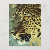 Leopard Eyes Briefkaart (Voorkant)