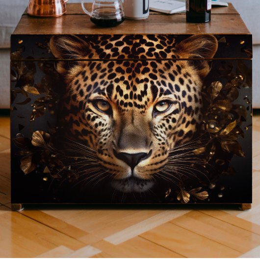 Leopard Eyes Decoupage Tissuepapier