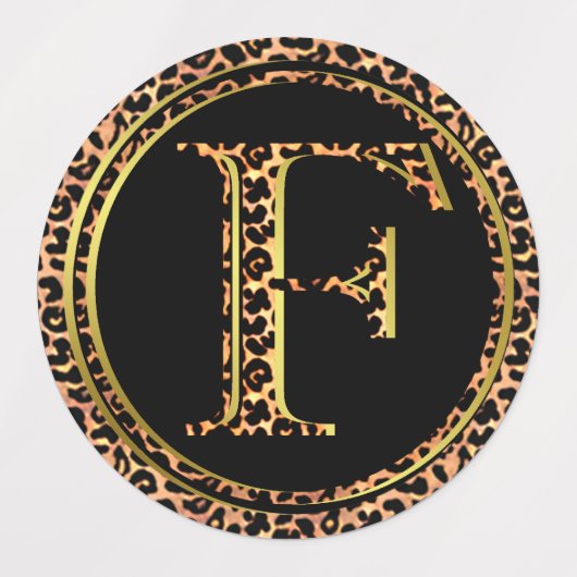 Leopard F Labels (Design 1)