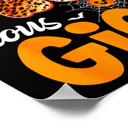 Leopard Fab Boo Lous Gigi Soky Halloween Costume G Poster (Hoek)