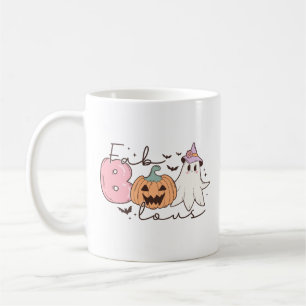 Leopard Fab Boo Lous Halloween Koffiemok
