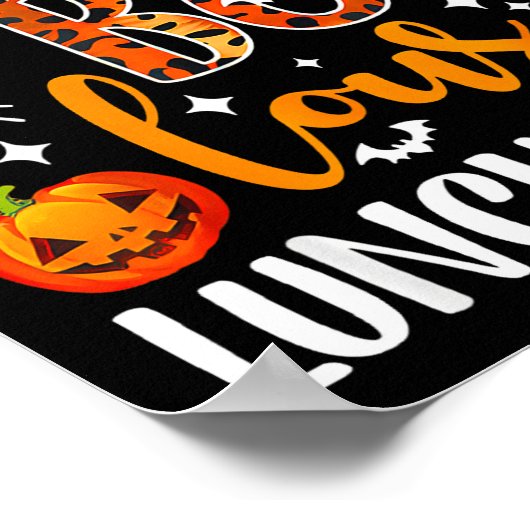 Leopard Fab Boo Lous Lunch Lady Matching Group Tee Poster (Hoek)