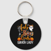 Leopard Fab Boo Lous Lunch Lady Matching Group Tee Sleutelhanger (Voorkant)
