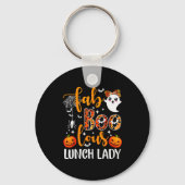 Leopard Fab Boo Lous Lunch Lady Matching Group Tee Sleutelhanger (Voorkant)