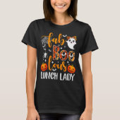 Leopard Fab Boo Lous Lunch Lady Matching Group Tee T-shirt (Voorkant)