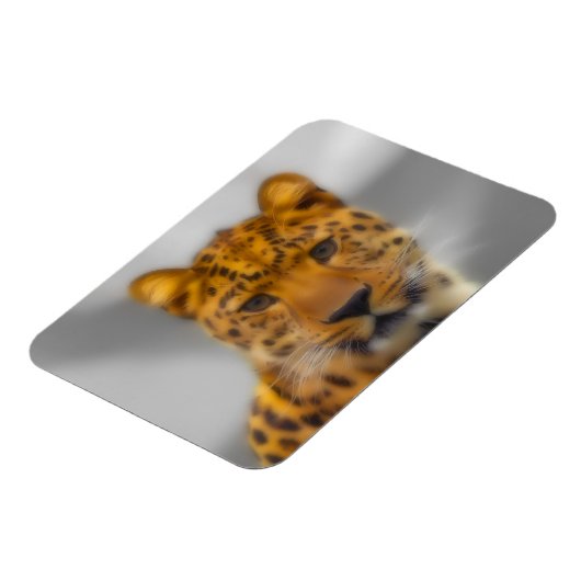 Leopard Face Magneet (Linkerzijde)