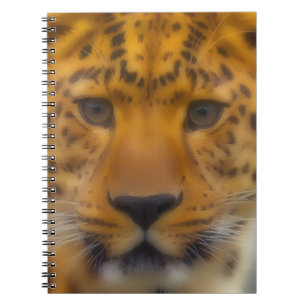 Leopard Face Notitieboek
