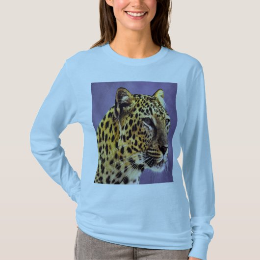 Leopard Face T-shirt (Voorkant)