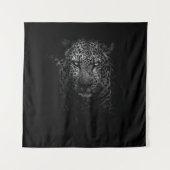 LEOPARD FACE WANDKLEED (Voorkant)