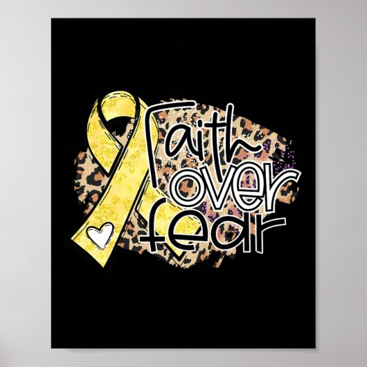 Leopard Faith over angst voor kinderkanker Poster (Voorkant)