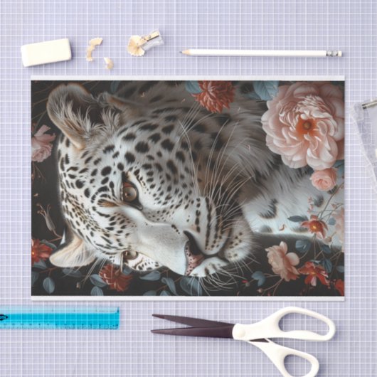 Leopard Fantasy1 Tissuepapier (Craft)