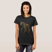 Leopard Fantasy Dierlijke Robot Leopard 1 T-shirt (Voorkant volledig)