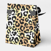 Leopard Faux Folie Favor Box Bedankdoosjes (Achterkant)