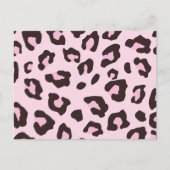 Leopard Feestdagenkaart (Voorkant)