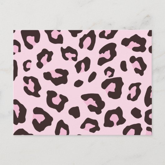 Leopard Feestdagenkaart (Voorkant)