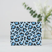 Leopard Feestdagenkaart (Staand voorkant)