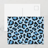 Leopard Feestdagenkaart (Voorkant / Achterkant)