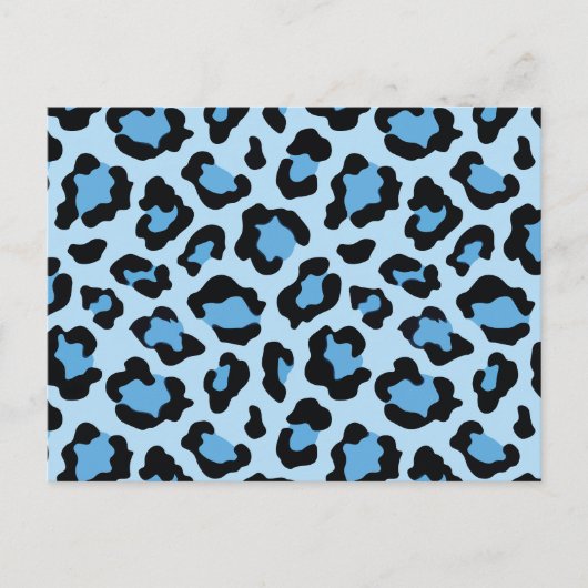 Leopard Feestdagenkaart (Voorkant)
