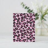 Leopard Feestdagenkaart (Staand voorkant)