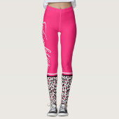 Leopard Fighter Leggings (Voorkant)