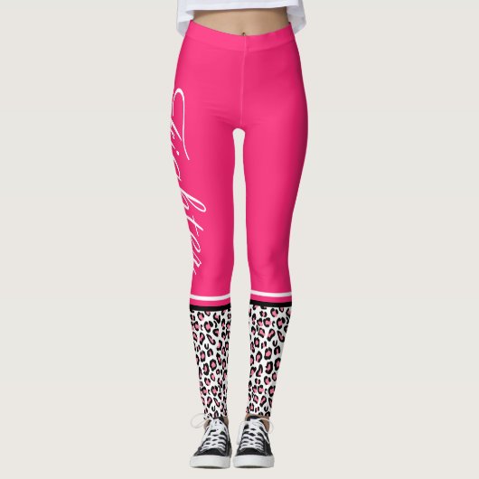 Leopard Fighter Leggings (Voorkant)