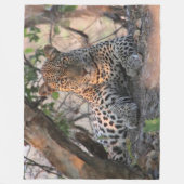 Leopard Fleece Blanket (Voorkant)