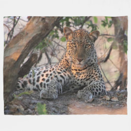 Leopard Fleece Blanket