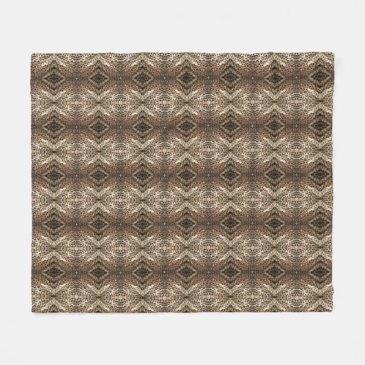 LEOPARD FLEECE DEKEN (Voorkant (Horizontaal))