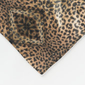 LEOPARD FLEECE DEKEN (Hoek)