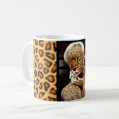 Leopard foto Art Koffiemok (Voorkant links)