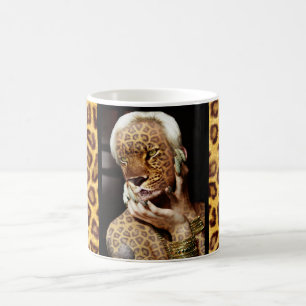 Leopard foto Art Koffiemok