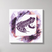 Leopard Frog Canvas Afdruk (Voorkant)