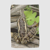 Leopard Frog Golf Towel Golfhanddoek (Voorkant)
