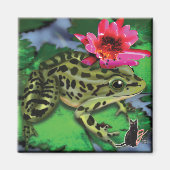 Leopard Frog Magnet (Voorkant)