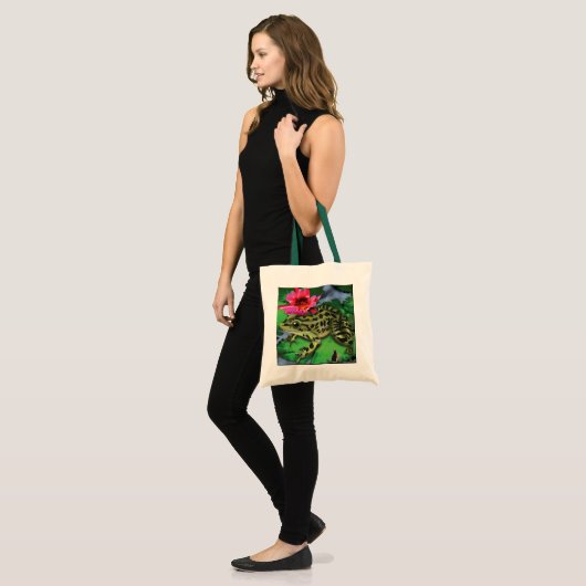 Leopard Frog Tote Bag (Voorkant (model))