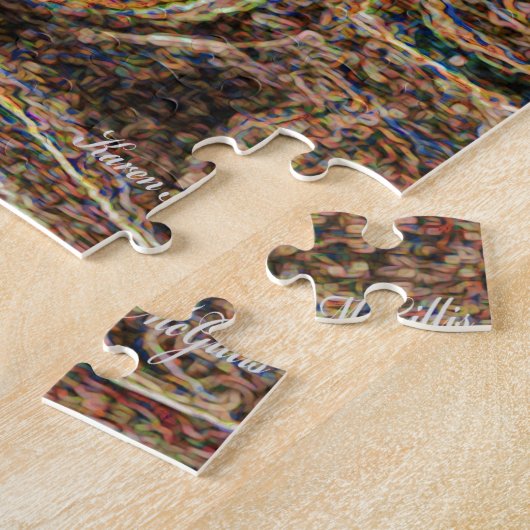 Leopard Frogs Pop Art Legpuzzel (Zijkant)