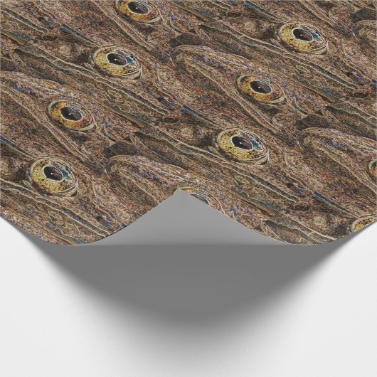 Leopard Frogs Wild Art Cadeaupapier (Hoek)