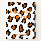 Leopard Funny geheugens Daily Notitieboek (Achterkant)