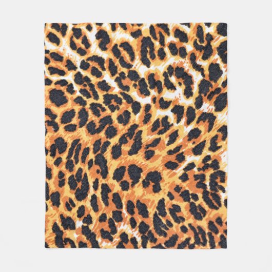 leopard fur as backgroundleopard,pattern,print,ski fleece deken (Voorkant)